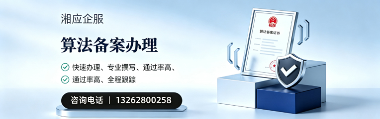 泸州算法备案申报服务
