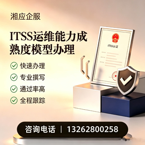 泸州ITSS运维能力成熟度模型申请服务