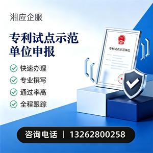 泸州专利试点示范单位申报服务